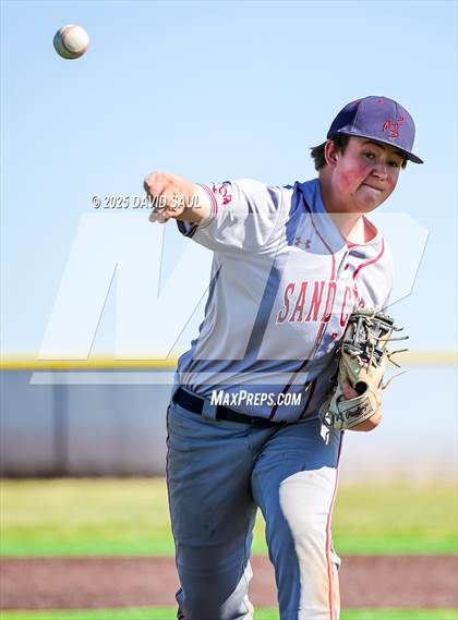 Thumbnail 3 in Sand Creek @ Falcon Doubleheader Game One photogallery.