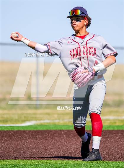 Thumbnail 1 in Sand Creek @ Falcon Doubleheader Game One photogallery.