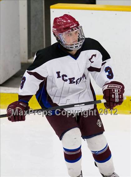 Thumbnail 2 in New Milford vs. Brookfield/Bethel/Danbury (SWC Semifinal) photogallery.