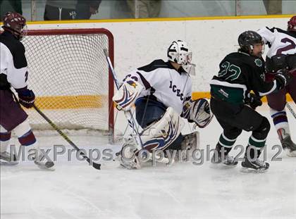Thumbnail 2 in New Milford vs. Brookfield/Bethel/Danbury (SWC Semifinal) photogallery.