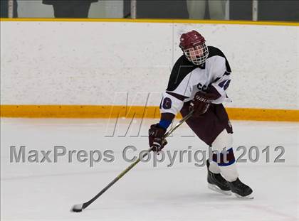 Thumbnail 2 in New Milford vs. Brookfield/Bethel/Danbury (SWC Semifinal) photogallery.