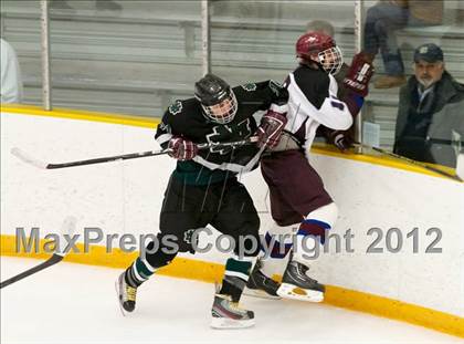 Thumbnail 2 in New Milford vs. Brookfield/Bethel/Danbury (SWC Semifinal) photogallery.
