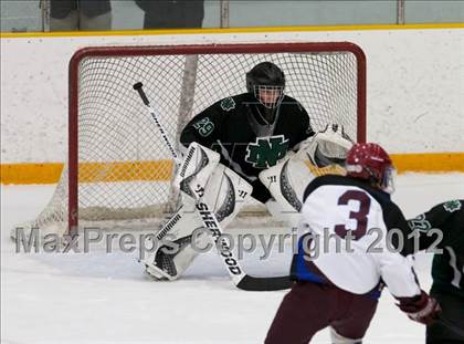 Thumbnail 2 in New Milford vs. Brookfield/Bethel/Danbury (SWC Semifinal) photogallery.