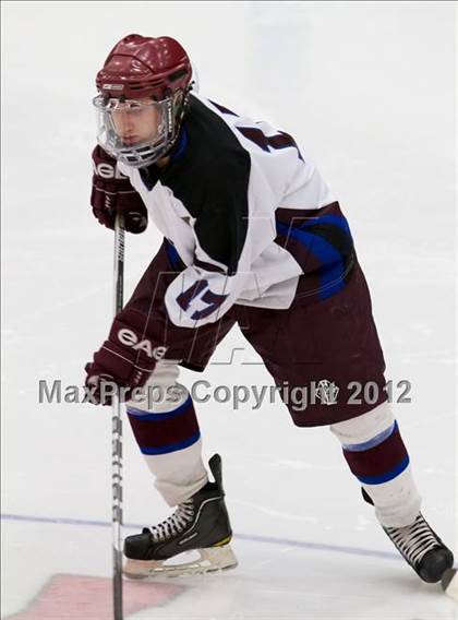 Thumbnail 3 in New Milford vs. Brookfield/Bethel/Danbury (SWC Semifinal) photogallery.