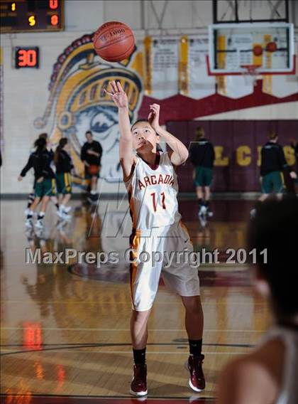Thumbnail 3 in Arcadia vs Moorpark (La Canada Tournament) photogallery.