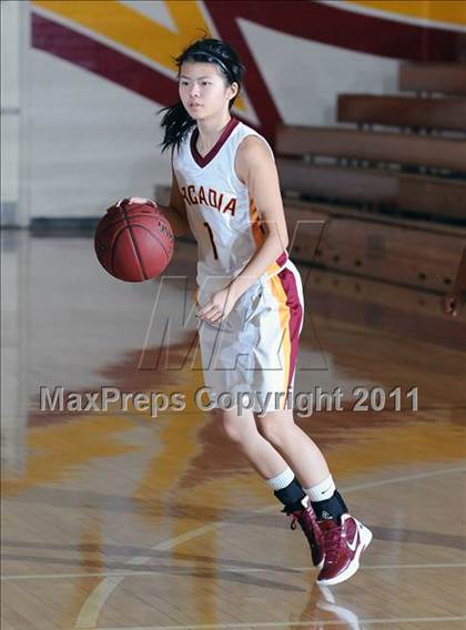 Thumbnail 1 in Arcadia vs Moorpark (La Canada Tournament) photogallery.