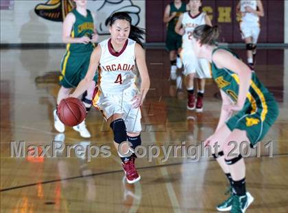 Thumbnail 3 in Arcadia vs Moorpark (La Canada Tournament) photogallery.