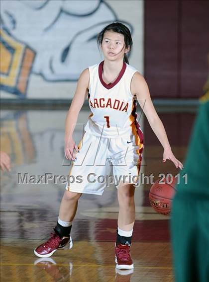 Thumbnail 2 in Arcadia vs Moorpark (La Canada Tournament) photogallery.