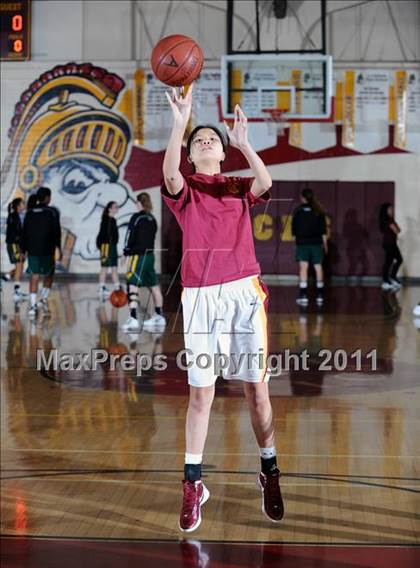 Thumbnail 2 in Arcadia vs Moorpark (La Canada Tournament) photogallery.