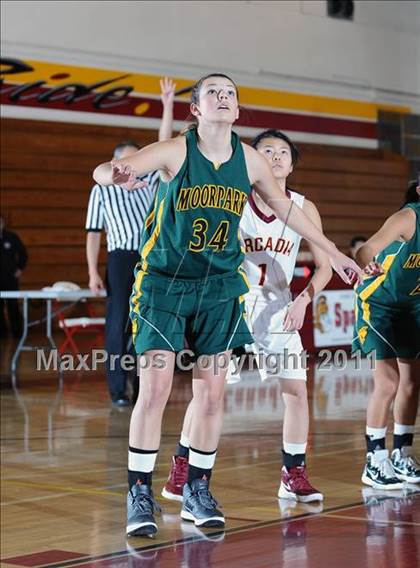 Thumbnail 1 in Arcadia vs Moorpark (La Canada Tournament) photogallery.