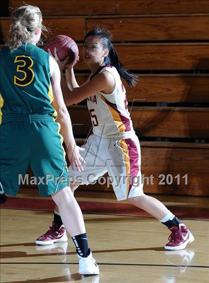 Thumbnail 1 in Arcadia vs Moorpark (La Canada Tournament) photogallery.