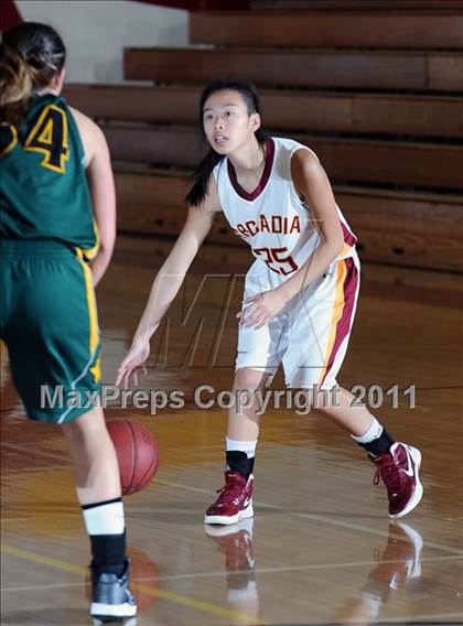 Thumbnail 3 in Arcadia vs Moorpark (La Canada Tournament) photogallery.