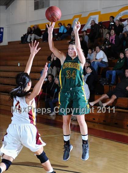Thumbnail 2 in Arcadia vs Moorpark (La Canada Tournament) photogallery.