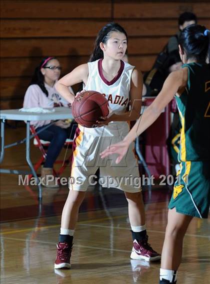 Thumbnail 3 in Arcadia vs Moorpark (La Canada Tournament) photogallery.