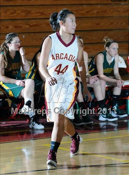Thumbnail 3 in Arcadia vs Moorpark (La Canada Tournament) photogallery.