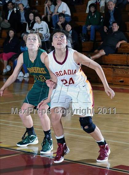 Thumbnail 3 in Arcadia vs Moorpark (La Canada Tournament) photogallery.