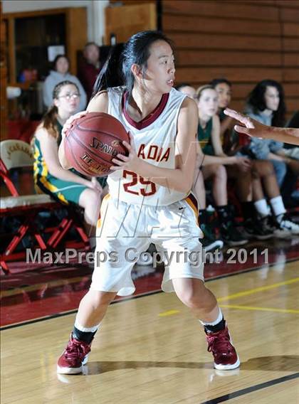 Thumbnail 1 in Arcadia vs Moorpark (La Canada Tournament) photogallery.
