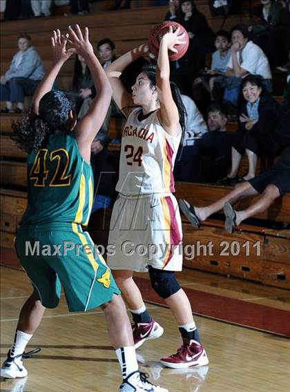 Thumbnail 1 in Arcadia vs Moorpark (La Canada Tournament) photogallery.
