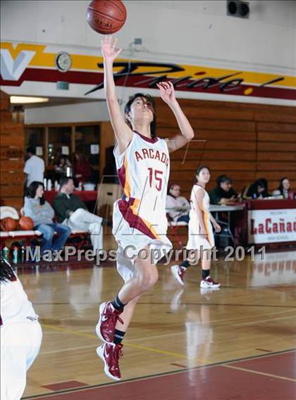 Thumbnail 2 in Arcadia vs Moorpark (La Canada Tournament) photogallery.