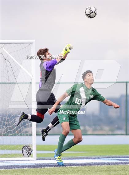 Thumbnail 3 in  Mt. Pleasant vs. Sacred Heart Cathedral Preparatory (CIF CCS D2 Final) photogallery.