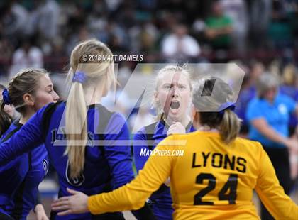 Thumbnail 3 in Lyons vs. Vail Mountain (CHSAA 2A Playoff) photogallery.