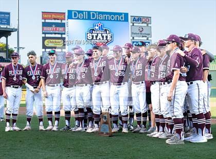 Thumbnail 2 in Pearland vs. Tomball (UIL 6A Baseball Final) photogallery.