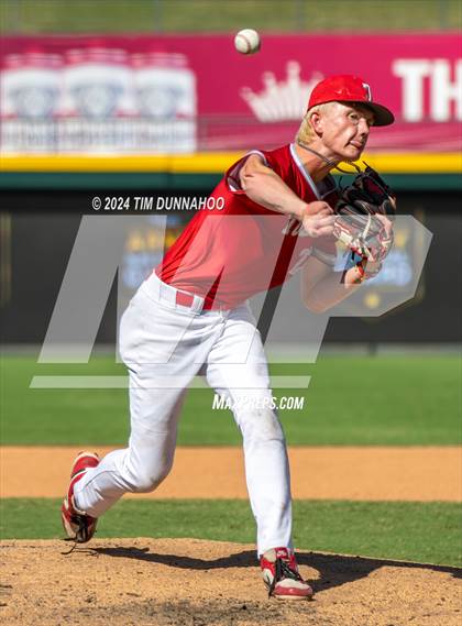 Thumbnail 3 in Pearland vs. Tomball (UIL 6A Baseball Final) photogallery.