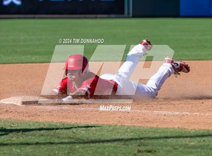 Thumbnail 3 in Pearland vs. Tomball (UIL 6A Baseball Final) photogallery.