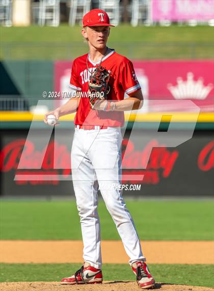Thumbnail 3 in Pearland vs. Tomball (UIL 6A Baseball Final) photogallery.