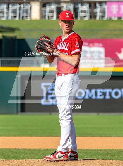 Thumbnail 2 in Pearland vs. Tomball (UIL 6A Baseball Final) photogallery.