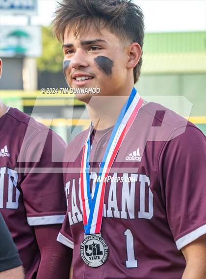 Thumbnail 1 in Pearland vs. Tomball (UIL 6A Baseball Final) photogallery.