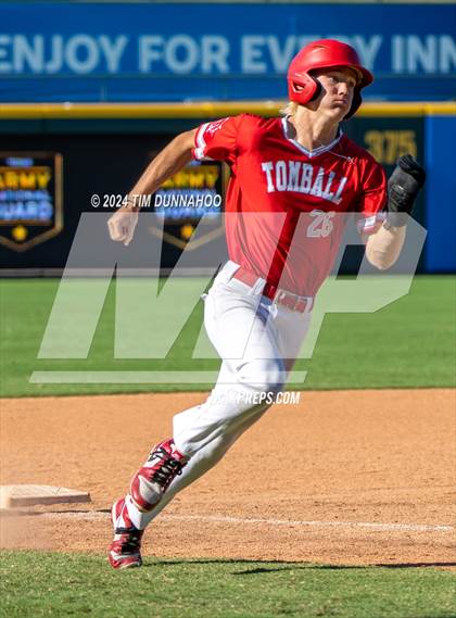 Thumbnail 2 in Pearland vs. Tomball (UIL 6A Baseball Final) photogallery.