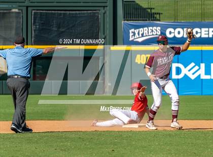 Thumbnail 3 in Pearland vs. Tomball (UIL 6A Baseball Final) photogallery.