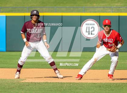Thumbnail 1 in Pearland vs. Tomball (UIL 6A Baseball Final) photogallery.