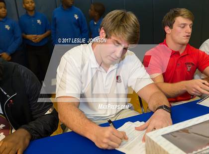 Thumbnail 2 in Episcopal Football Signing Day Ceremony photogallery.