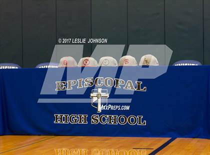 Thumbnail 3 in Episcopal Football Signing Day Ceremony photogallery.
