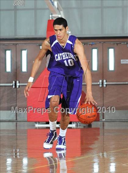 Thumbnail 1 in Cathedral vs. Mayfair (MaxPreps Holiday Classic) photogallery.