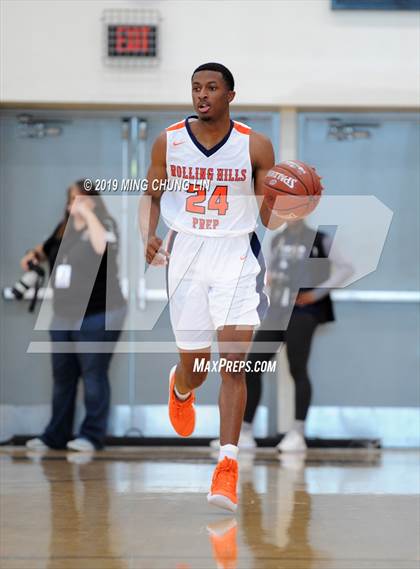 Thumbnail 2 in Santa Clarita Christian vs. Rolling Hills Prep (CIF SS D3AA Final) photogallery.