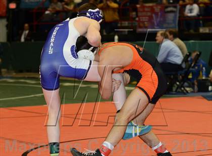 Thumbnail 2 in 2013 NYSPHSAA Boys Wrestling Championships (D2 3rd & 4th Place Consolation) photogallery.