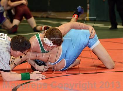 Thumbnail 2 in 2013 NYSPHSAA Boys Wrestling Championships (D2 3rd & 4th Place Consolation) photogallery.