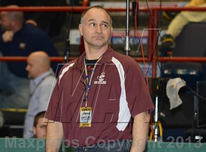 Thumbnail 1 in 2013 NYSPHSAA Boys Wrestling Championships (D2 3rd & 4th Place Consolation) photogallery.