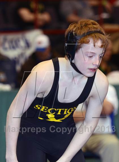 Thumbnail 3 in 2013 NYSPHSAA Boys Wrestling Championships (D2 3rd & 4th Place Consolation) photogallery.