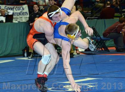 Thumbnail 3 in 2013 NYSPHSAA Boys Wrestling Championships (D2 3rd & 4th Place Consolation) photogallery.