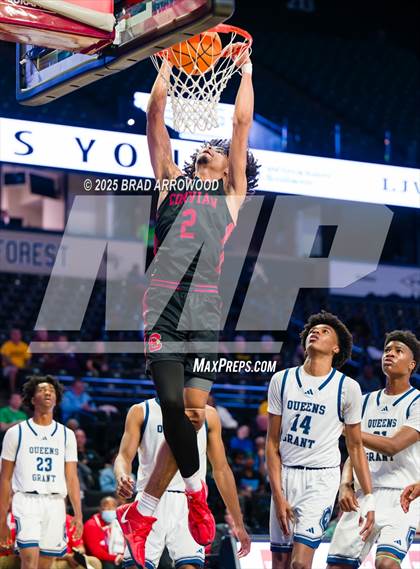 Thumbnail 3 in Queen's Grant vs Corvian Community (NCHSAA 1A Regional Final) photogallery.