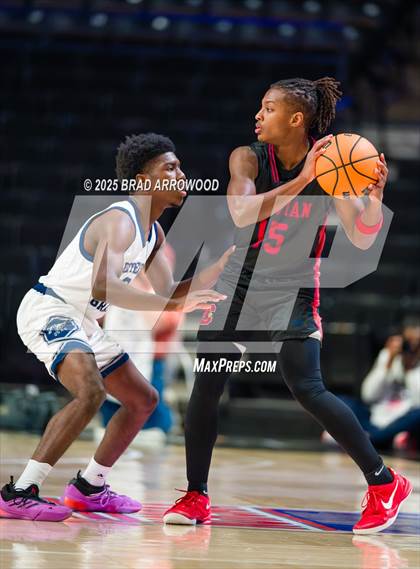 Thumbnail 1 in Queen's Grant vs Corvian Community (NCHSAA 1A Regional Final) photogallery.