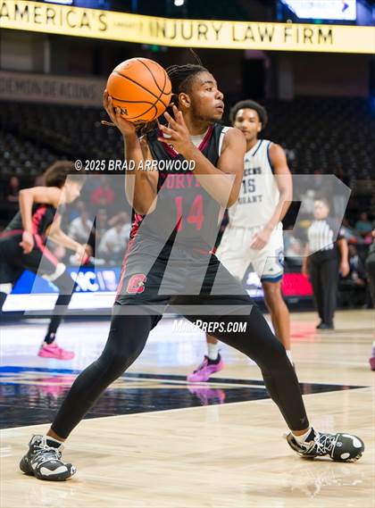 Thumbnail 3 in Queen's Grant vs Corvian Community (NCHSAA 1A Regional Final) photogallery.