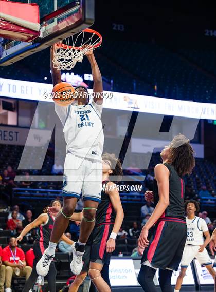 Thumbnail 2 in Queen's Grant vs Corvian Community (NCHSAA 1A Regional Final) photogallery.