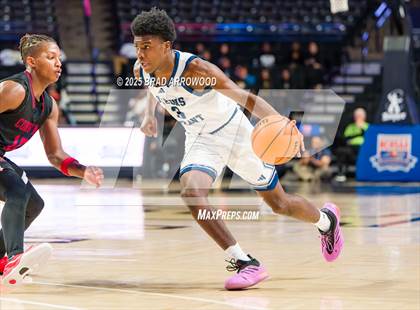 Thumbnail 1 in Queen's Grant vs Corvian Community (NCHSAA 1A Regional Final) photogallery.