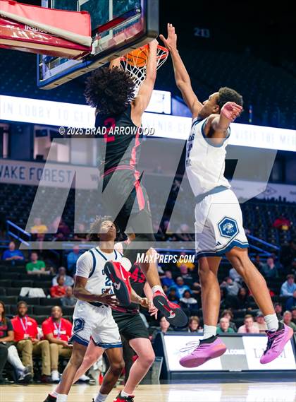 Thumbnail 2 in Queen's Grant vs Corvian Community (NCHSAA 1A Regional Final) photogallery.