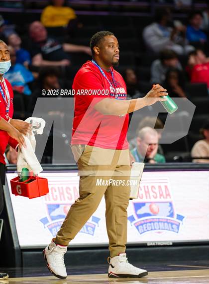 Thumbnail 1 in Queen's Grant vs Corvian Community (NCHSAA 1A Regional Final) photogallery.